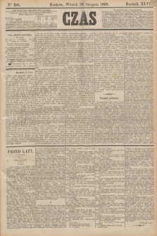 Czas. R.46, Ner 196 (29 sierpnia 1893)