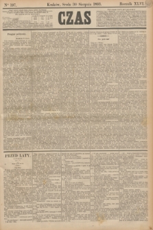 Czas. R.46, Ner 197 (30 sierpnia 1893)