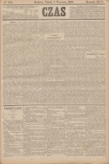 Czas. R.46, Ner 205 (8 września 1893)