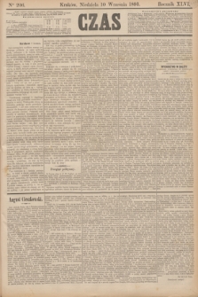 Czas. R.46, Ner 206 (10 września 1893)