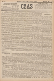 Czas. R.46, Ner 214 (20 września 1893)