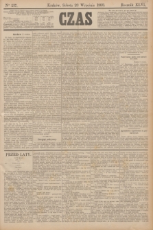 Czas. R.46, Ner 217 (23 września 1893)