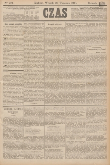 Czas. R.46, Ner 219 (26 września 1893)