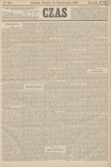 Czas. R.46, Ner 231 (10 października 1893)