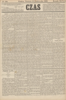 Czas. R.46, Ner 236 (15 października 1893)
