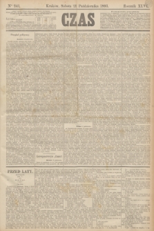 Czas. R.46, Ner 241 (21 października 1893)