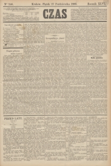 Czas. R.46, Ner 246 (27 października 1893)