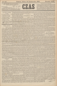 Czas. R.46, Ner 247 (28 października 1893)