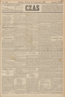 Czas. R.46, Ner 249 (31 października 1893)