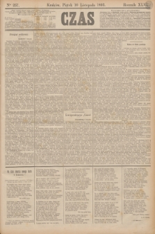 Czas. R.46, Ner 257 (10 listopada 1893)