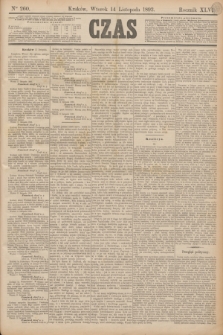 Czas. R.46, Ner 260 (14 listopada 1893)