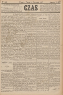 Czas. R.46, Ner 269 (24 listopada 1893)