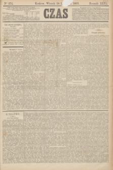 Czas. R.46, Ner 272 (28 listopada 1893)