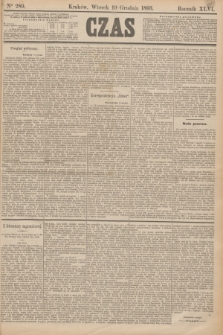 Czas. R.46, Ner 289 (19 grudnia 1893)