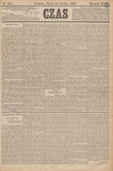 Czas. R.46, Ner 292 (22 grudnia 1893)