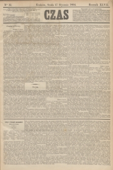Czas. R.47, Ner 12 (17 stycznia 1894)