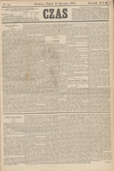 Czas. R.47, Ner 14 (19 stycznia 1894)