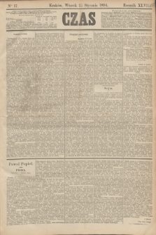 Czas. R.47, Ner 17 (23 stycznia 1894)