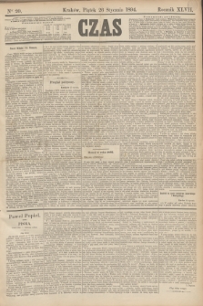Czas. R.47, Ner 20 (26 stycznia 1894)