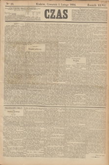 Czas. R.47, Ner 25 (1 lutego 1894)