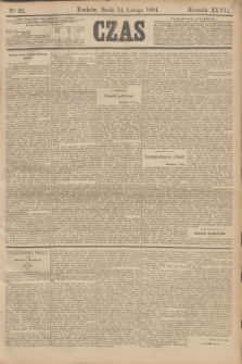 Czas. R.47, Ner 35 (14 lutego 1894)