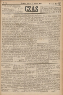 Czas. R.47, Ner 73 (31 marca 1894)