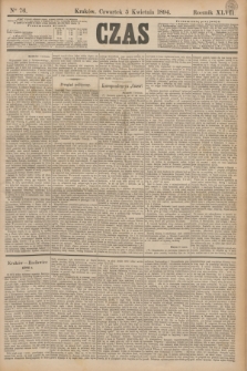 Czas. R.47, Ner 76 (5 kwietnia 1894)