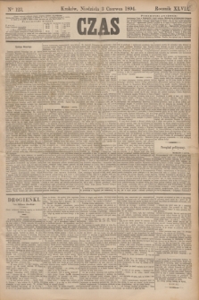 Czas. R.47, Ner 123 (3 czerwca 1894)