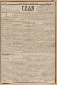 Czas. R.47, Ner 139 (22 czerwca 1894)