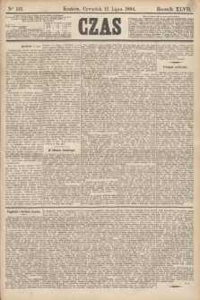 Czas. R.47, Ner 155 (12 lipca 1894)