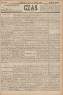 Czas. R.47, Ner 165 (24 lipca 1894)