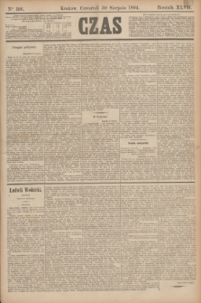 Czas. R.47, Ner 196 (30 sierpnia 1894)
