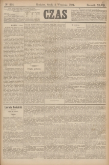 Czas. R.47, Ner 201 (5 września 1894)