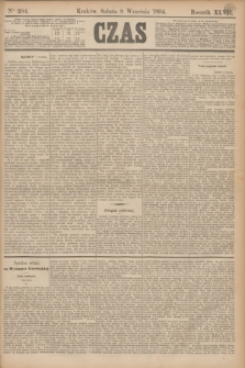 Czas. R.47, Ner 204 (8 września 1894)