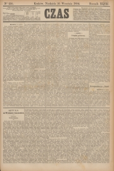 Czas. R.47, Ner 210 (16 września 1894)