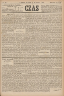 Czas. R.47, Ner 217 (25 września 1894)