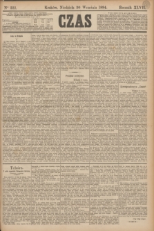 Czas. R.47, Ner 222 (30 września 1894)