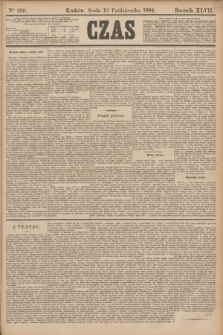 Czas. R.47, Ner 230 (10 października 1894)