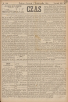 Czas. R.47, Ner 231 (11 października 1894)