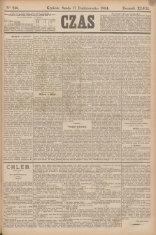 Czas. R.47, Ner 236 (17 października 1894)