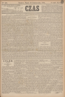Czas. R.47, Ner 238 (19 października 1894)