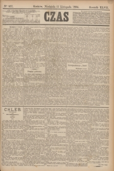 Czas. R.47, Ner 257 (11 listopada 1894)
