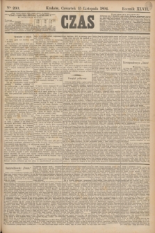 Czas. R.47, Ner 260 (15 listopada 1894)