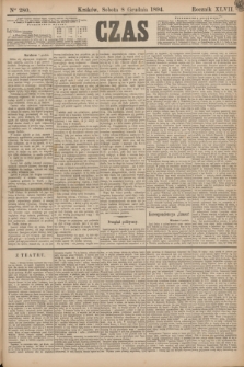 Czas. R.47, Ner 280 (8 grudnia 1894)