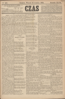 Czas. R.47, Ner 293 (25 grudnia 1894)