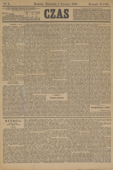 Czas. R.48, Ner 5 (6 stycznia 1895)
