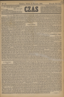 Czas. R.48, Ner 10 (12 stycznia 1895)