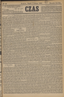 Czas. R.48, Ner 27 (1 lutego 1895)