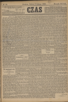 Czas. R.48, Ner 33 (9 lutego 1895)