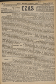 Czas. R.48, Ner 37 (14 lutego 1895)